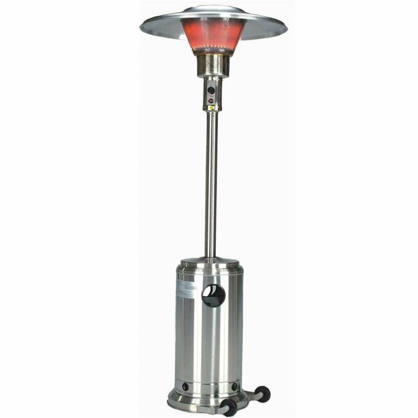 Adornos 90 in. Tall Commercial Patio Heater, Stainless Steel AD2769271